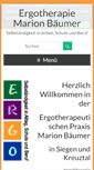 Mobile Screenshot of ergotherapie-kreuztal.de